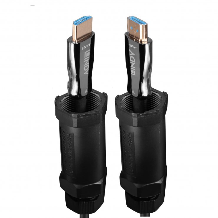 Imagine Cablu Armoured fibra Optica Hybrid HDMI 8K60Hz 50m, Lindy L38531